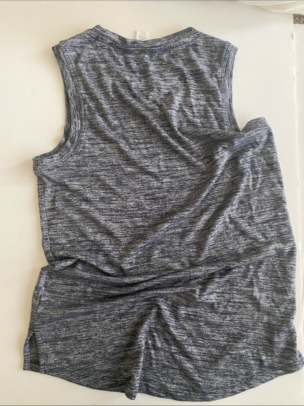 Athleta Heathered Charcoal Muscle Tank - Picture 4 of 4